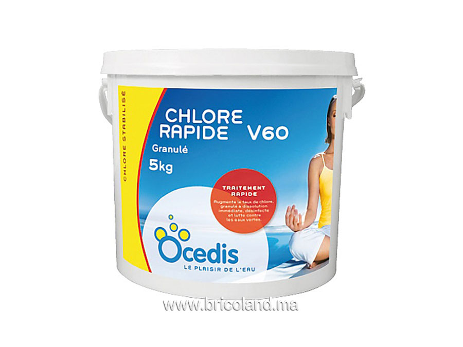 Chlore rapide V60 granulé - Ocedis-0