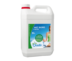 Nettoyant piscine liquide NET'BORD 5 L - Ocedis-thumbnail