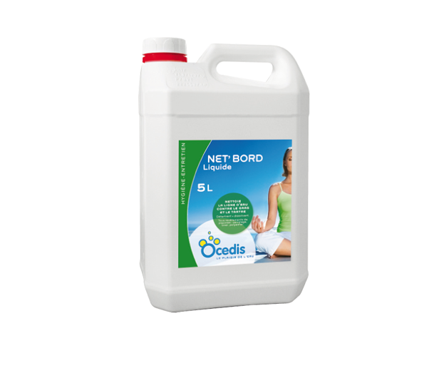 Nettoyant piscine liquide NET'BORD 5 L - Ocedis-0