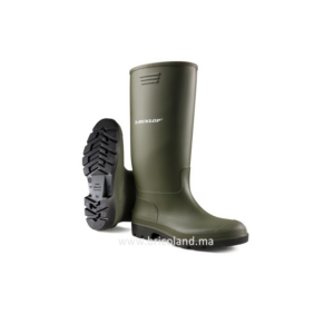 Bottes de travail pvc verte - Dunlop-0