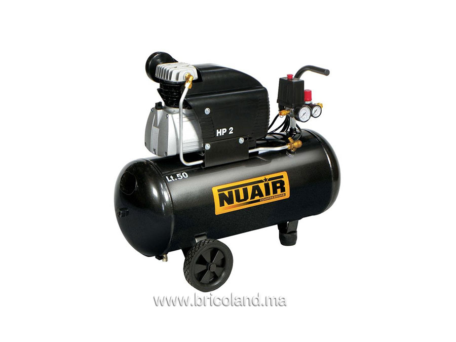 Compresseur d'air 50 litres FC2/50 N - Nuair-0