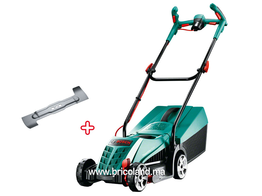 Tondeuse Electrique Rotak 32 ErgoFlex + Lame - Bosch-0