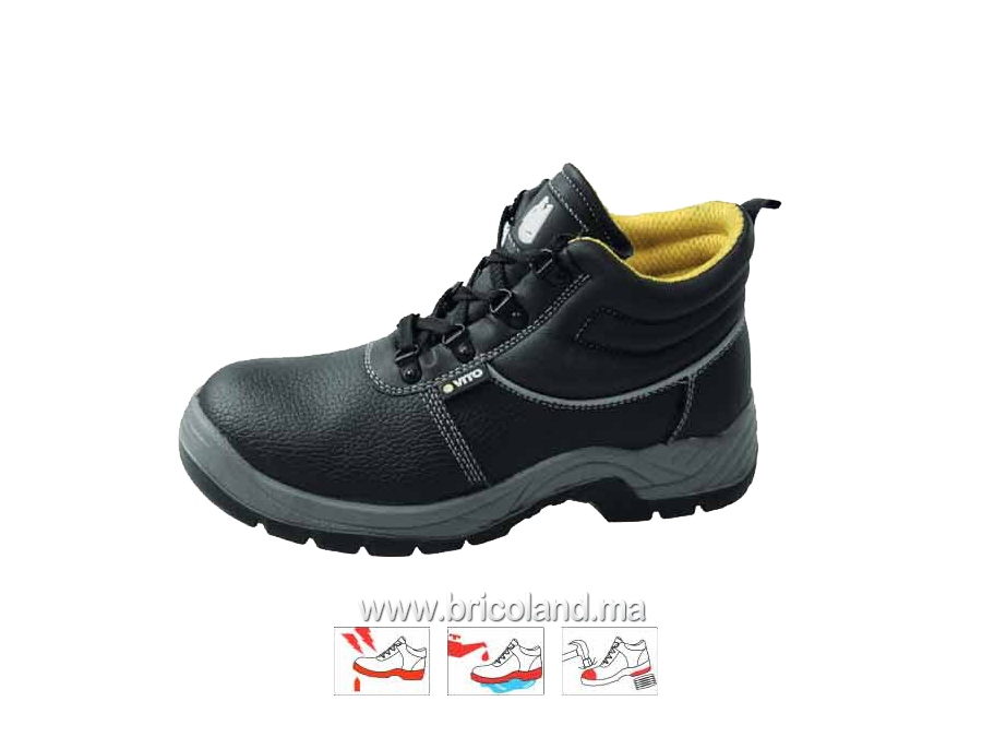 Chaussure de protection haute S1P - Vito-0
