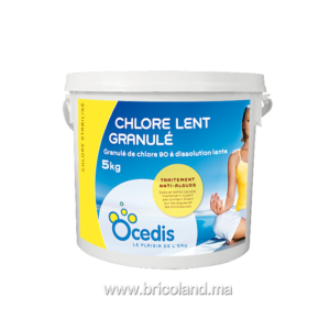 Chlore lent granulé 5 Kg - Ocedis-0