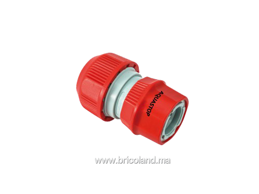 Raccord rapide auto-serrant AQUASTOP pour tuyau 19 mm - Ipierre-0