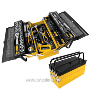 Caisse à outils en métal 88 piéces - Vito-0