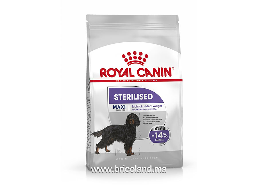 Croquettes pour chien Adulte - Maxi Adult Sterilised - 12 Kg - Royal Canin-0
