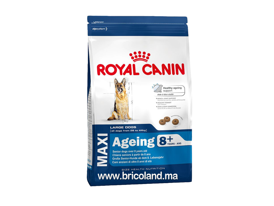 Croquettes pour chien senior + de 8 ans - Maxi Ageing - 15 Kg - Royal Canin-0