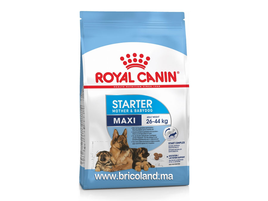 Croquettes pour chienne et chiot - Maxi Starter M&B - 15 Kg - Royal Canin-0
