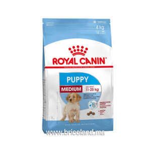 Croquettes pour chiot de 2 mois à 12 mois - Medium Puppy - 4 Kg - Royal Canin-0