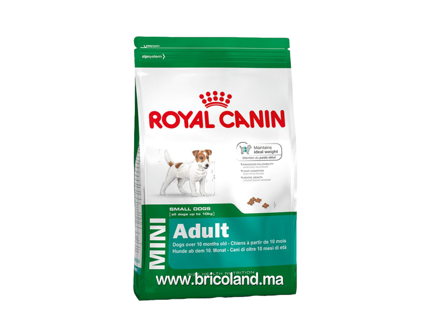 Mini chien adulte de 10 mois à 8 ans - 8 Kg - Royal Canin -0