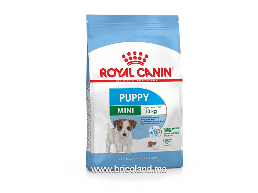 Croquettes pour chiot de 2 mois à 10 mois - Mini Puppy - 8 Kg - Royal Canin-0