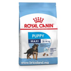 Croquettes pour chiot de 2 mois à 15 mois - Maxi Puppy - 4 Kg - Royal Canin-0