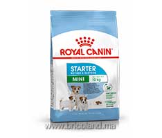Croquettes pour chienne et chiot - Mini starter M&B 1 Kg - Royal Canin -thumbnail