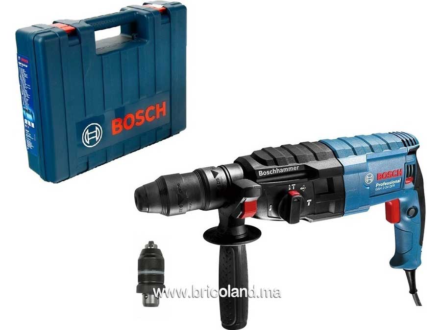 Perforateur SDS-plus GBH 2-24 DFR Professionnal + Mandrin interchangeable - Bosch-6596