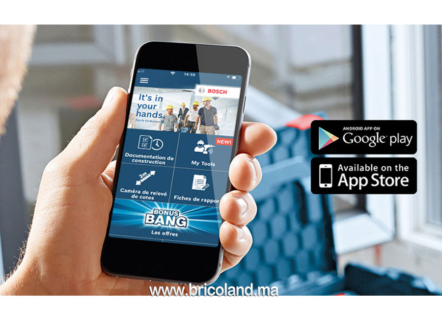Télémètre laser GLM 50 C Professional - Bosch-7675