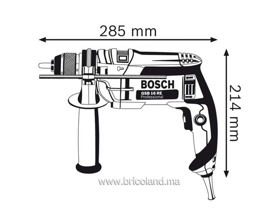Perceuse à percussion GSB 16 RE Professional - Bosch-2739