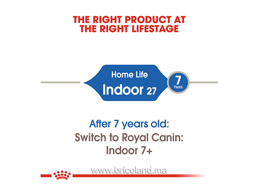 Indoor 27 pour chat - 2 Kg - Royal Canin-12137