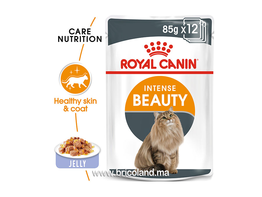Intense Beauty en sauce pour chat - Lot de 12X85G - Royal Canin-12130