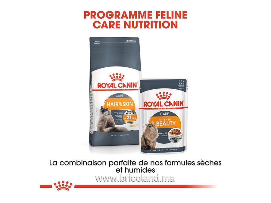 Intense Beauty en sauce pour chat - Lot de 12X85G - Royal Canin-12134