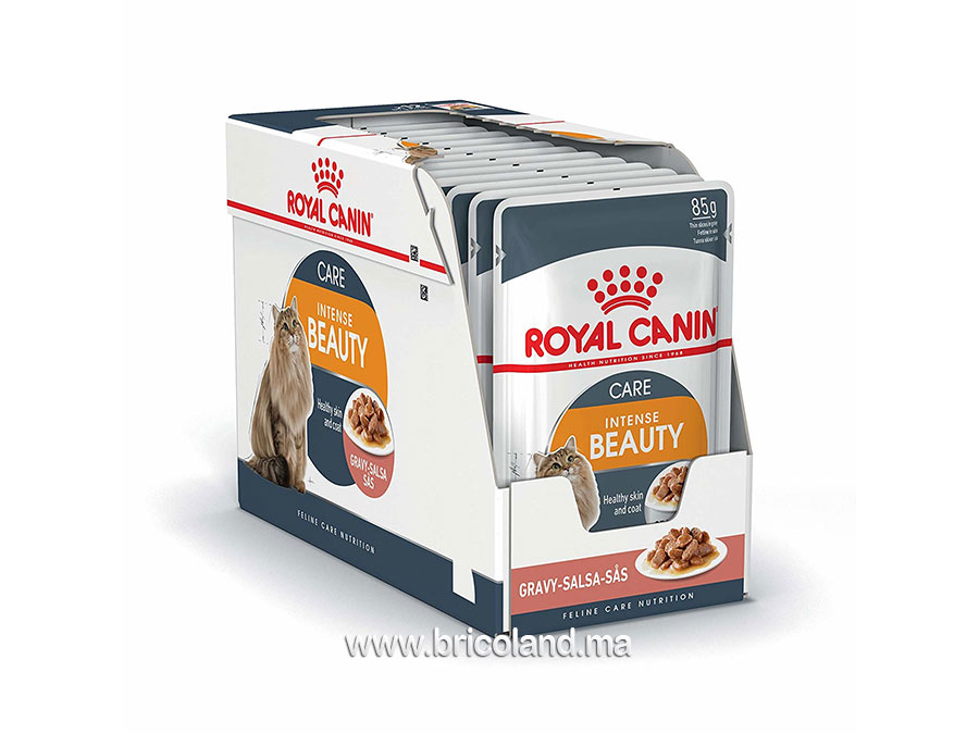 Intense Beauty en sauce pour chat - Lot de 12X85G - Royal Canin-0
