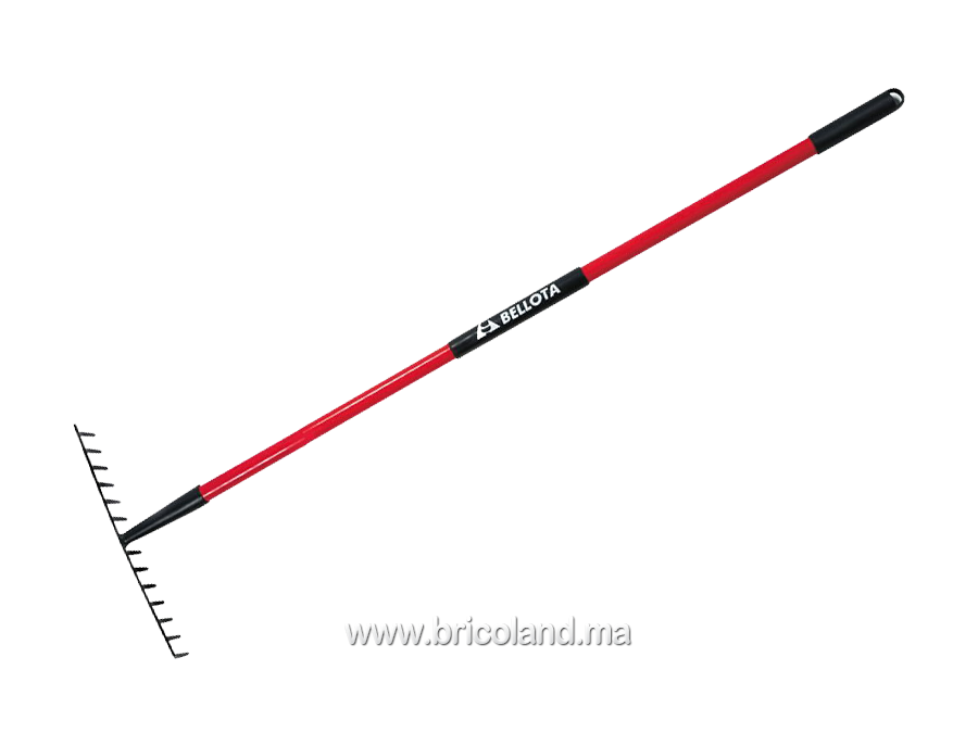 Rateau 3102-14 MFV avec manche en fibre de verre - Bellota-0