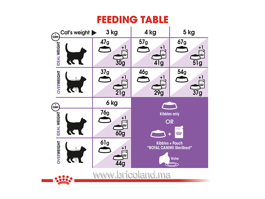 Sterilised pour chat - 2 Kg - Royal Canin -12174
