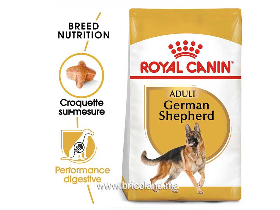 Croquettes pour chien berger allemand Adulte - 11 Kg - Royal Canin-12065