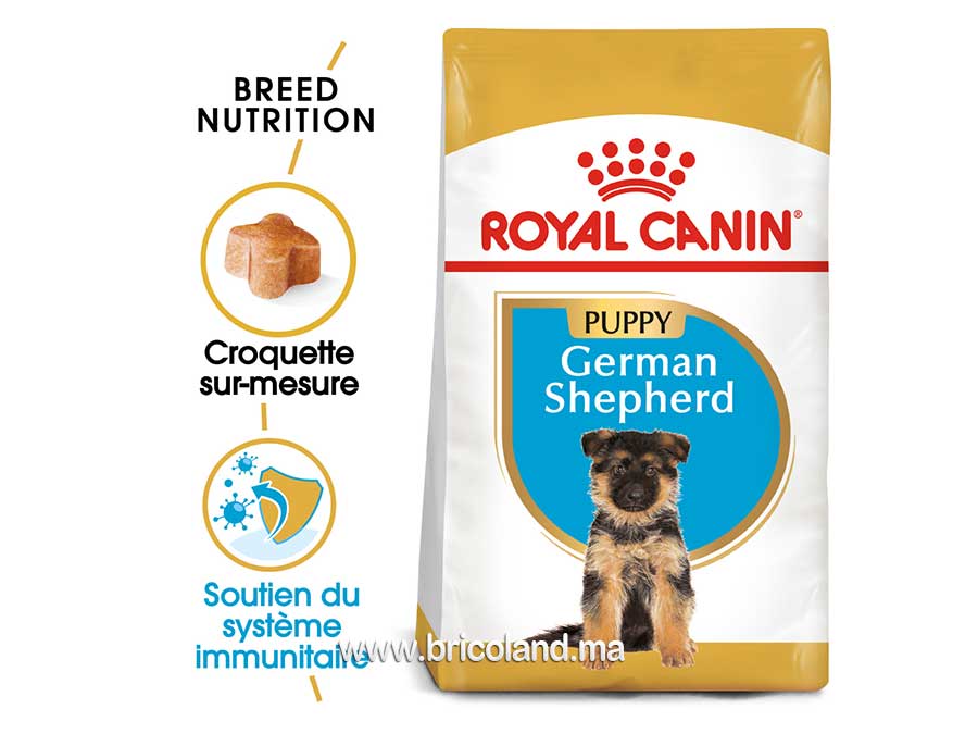 Croquettes pour chiot berger allemand Puppy - 12 Kg - Royal Canin-12268
