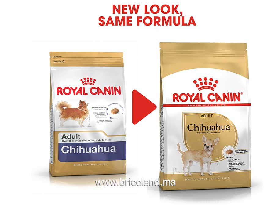 Croquettes pour chien Chihuahua adulte + de 8 mois - 1.5 Kg - Royal Canin-12163