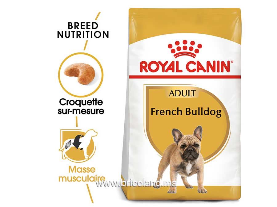 Croquettes pour chien French Bulldog + de 12 mois - 3 Kg - Royal Canin-12098