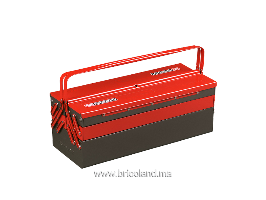 Boite à outils métallique 5 cases BT.13GPB - GRAND VOLUME - Facom-0