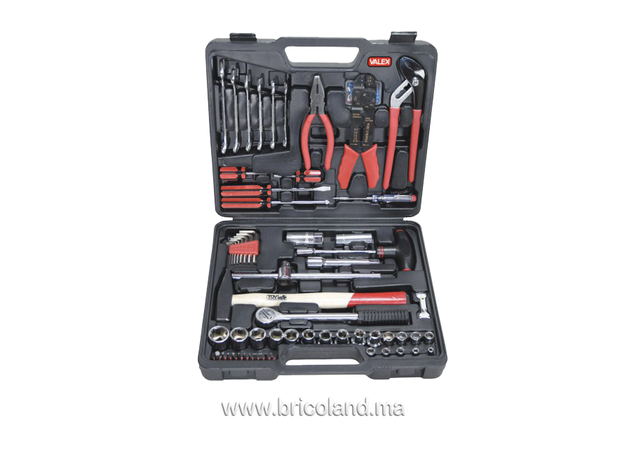 Boite à outils 100 pièces - Valex-0