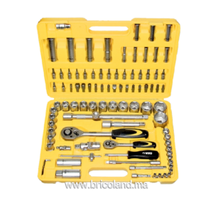 Coffret à douille 1/4" et 1/2" 94 pièces - Vito -0