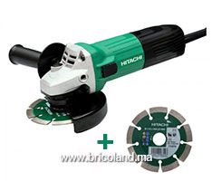 Meuleuse angulaire Ø115 G12STA + Disque diamant offert - Hitachi-thumbnail
