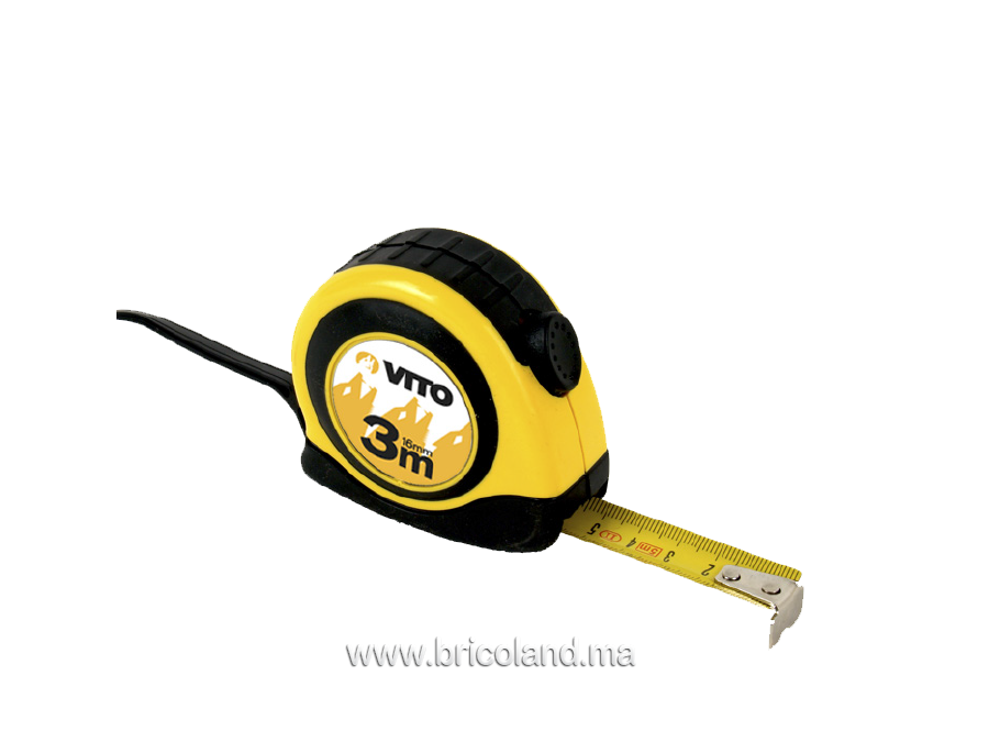 Mesure à ruban basic 3m - Vito-0