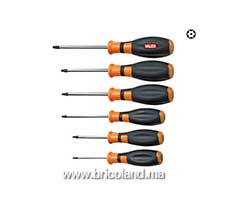 Jeu de 6 tournevis torx 1463812 - Valex-thumbnail