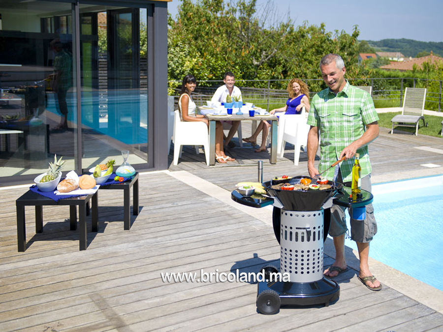 Barbecue au charbon de bois BONESCO QUIKSTART S - Campingaz-1697