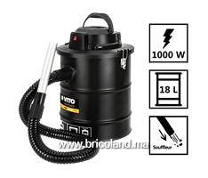 Aspirateur/souffleur de cendres 1000 W - Vito-thumbnail
