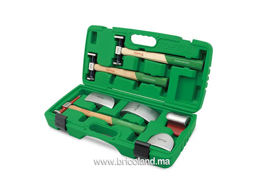 Coffret de carrossier 7 pièces - Toptul-0