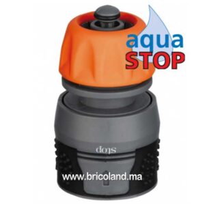 Raccord rapide auto-serrant AQUASTOP pour tuyau 3/4" (19 mm) - Super-Ego-0