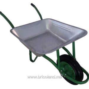 Brouette en acier galvanisé 85 L / 150 Kg-0