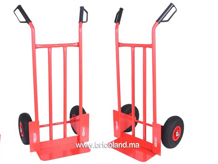Diable avec roues gonflables - KSTools-14164