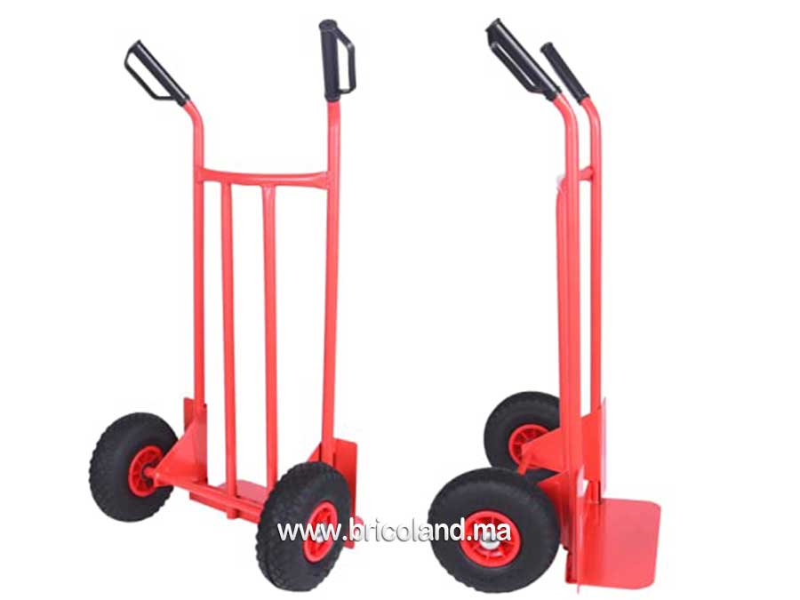 Diable avec roues gonflables - KSTools-14165