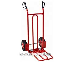 Diable avec roues gonflables et bavette - KSTools-thumbnail