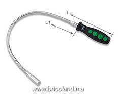 Outil magnétique flexible de ramassage 1.6 kg - Toptul-thumbnail
