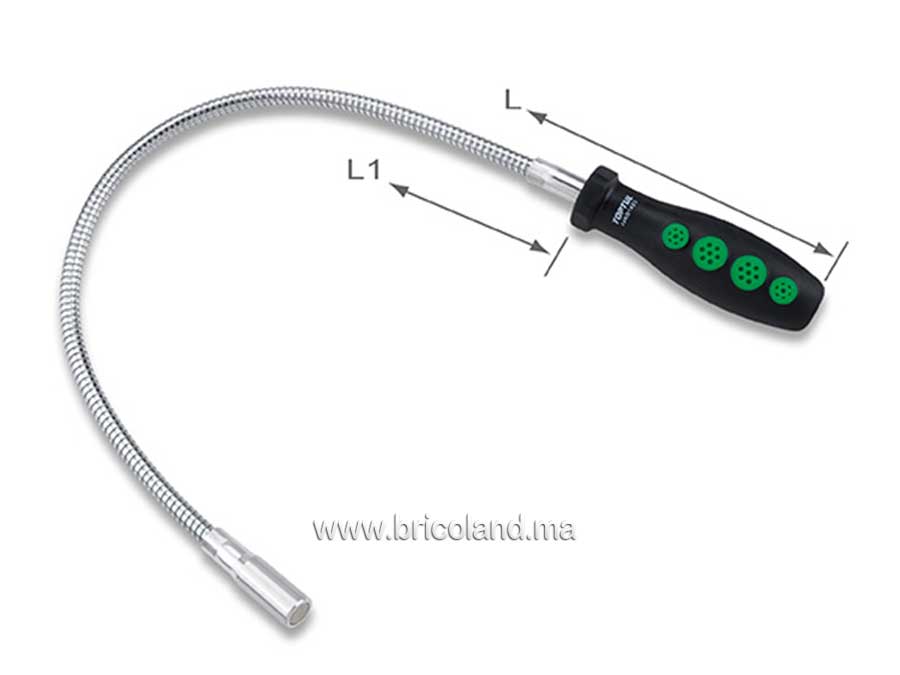 Outil magnétique flexible de ramassage 1.6 kg - Toptul-0