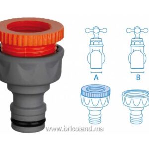 Nez de robinet fil 3/4" F - Super-Ego-0