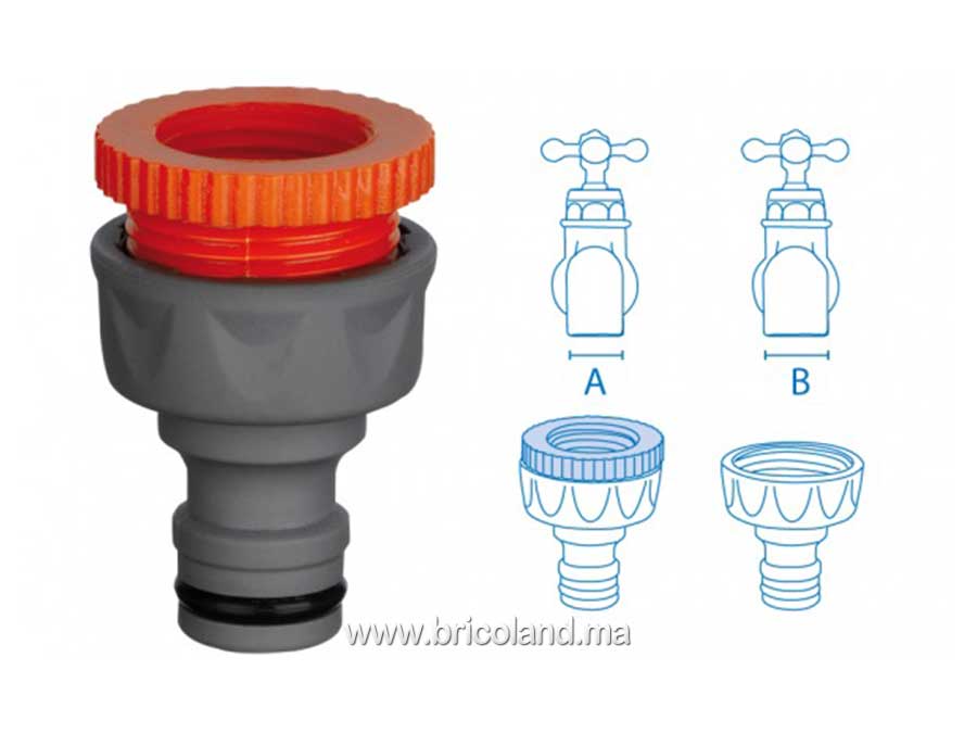 Nez de robinet fil 3/4" F - Super-Ego-0