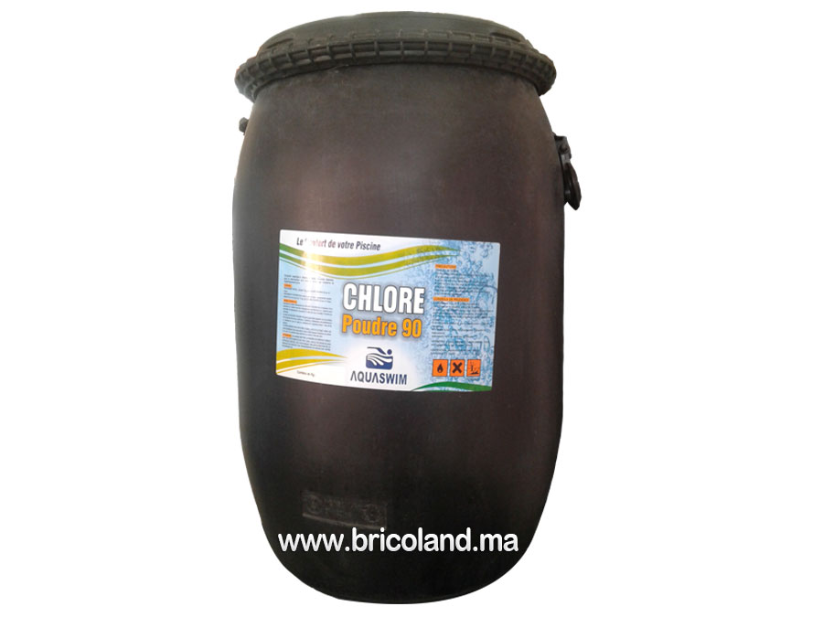 Chlore en poudre 90° - 50 kg - Aquaswim-0